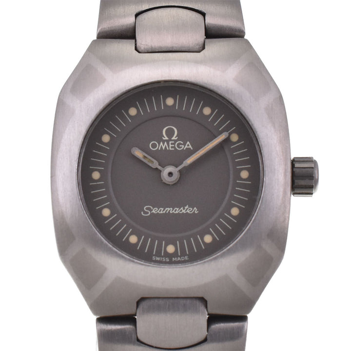 OMEGA Seamaster Polaris Titanium / palladium gray Dial Quartz Ladies
 Watch A#144048