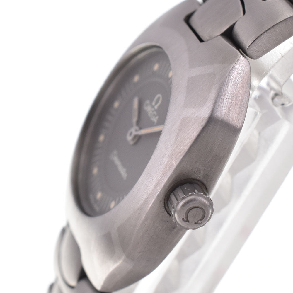 OMEGA Seamaster Polaris Titanium / palladium gray Dial Quartz Ladies
 Watch A#144048