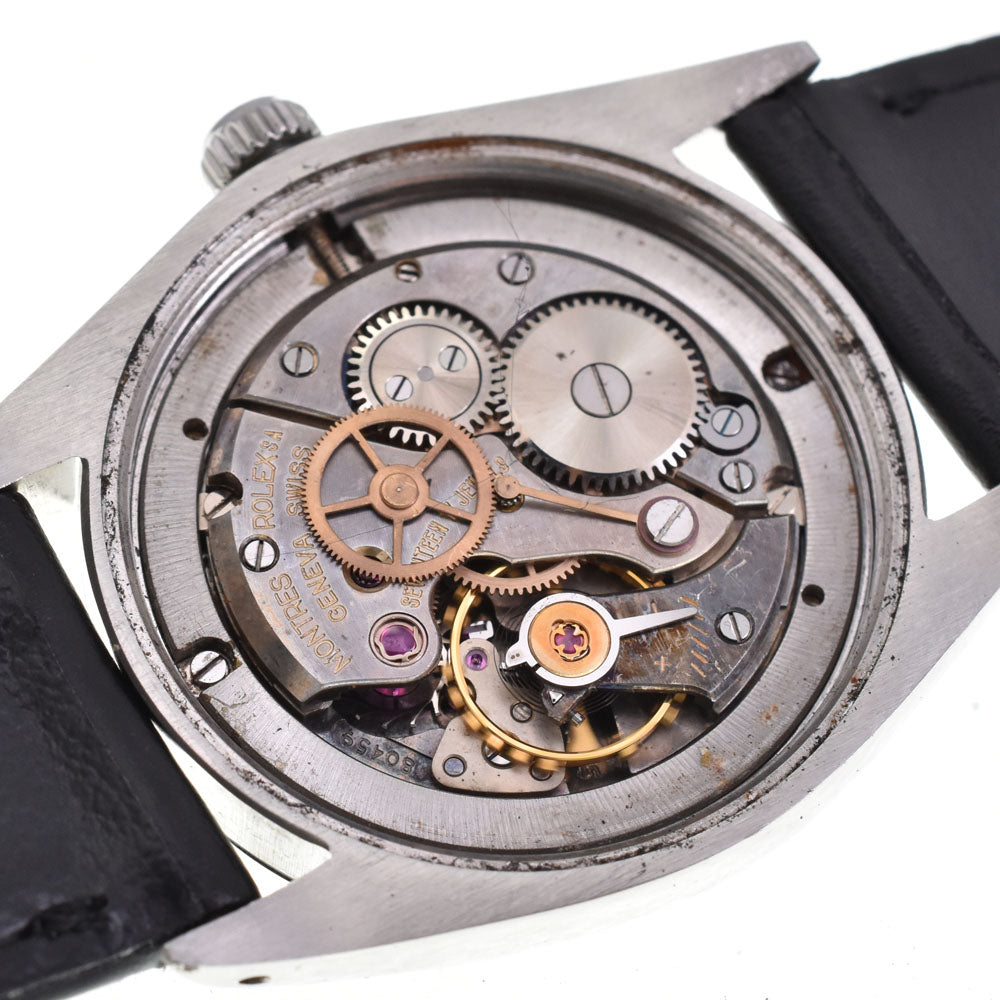 ROLEX Oyster Date Precision 6694 vintage Cal.1215 Silver Dial Hand Winding Men's
 Watch A#144049