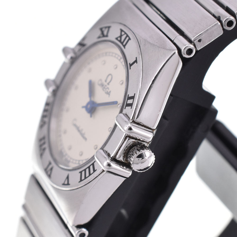 OMEGA Constellation Mini 795.1080 flat bezel Silver Dial Quartz Ladies
 Watch B#144055