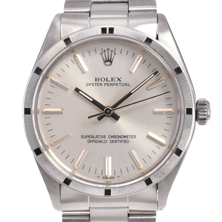 ROLEX Oyster perpetual 1007 Around 1972 Silver Dial Automatic Men's
 Watch A#144057