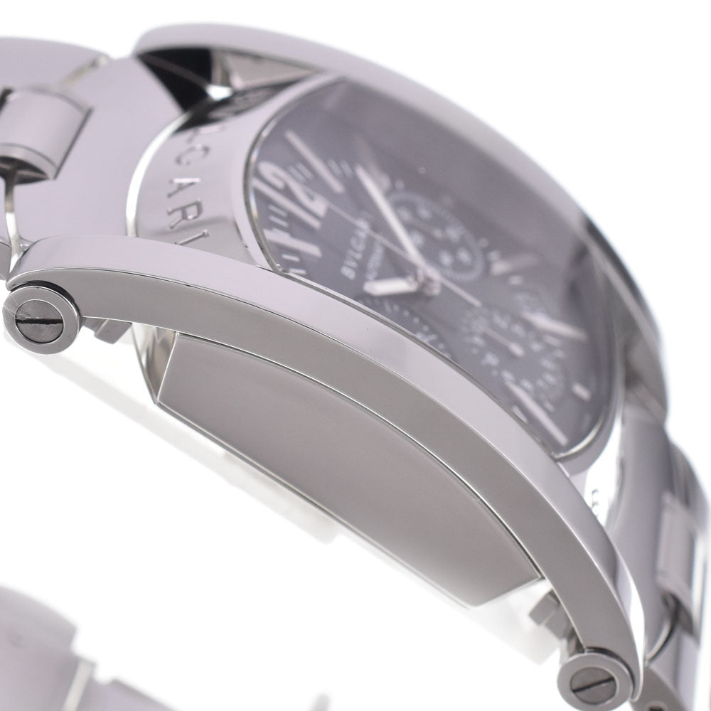 with paper BVLGARI Assioma AA48SCH Chronograph Date Navy Dial Automatic Men's
 Watch A#144059