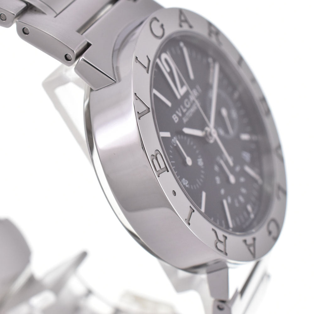 BVLGARI Bvlgari Bvlgari BB38SSCH Chronograph Date black Dial Automatic Men's
 Watch A#144062