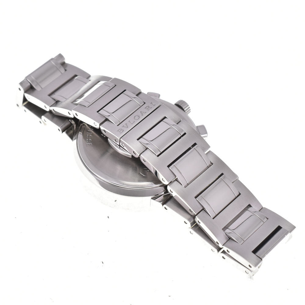 BVLGARI Bvlgari Bvlgari BB38SSCH Chronograph Date black Dial Automatic Men's
 Watch A#144062