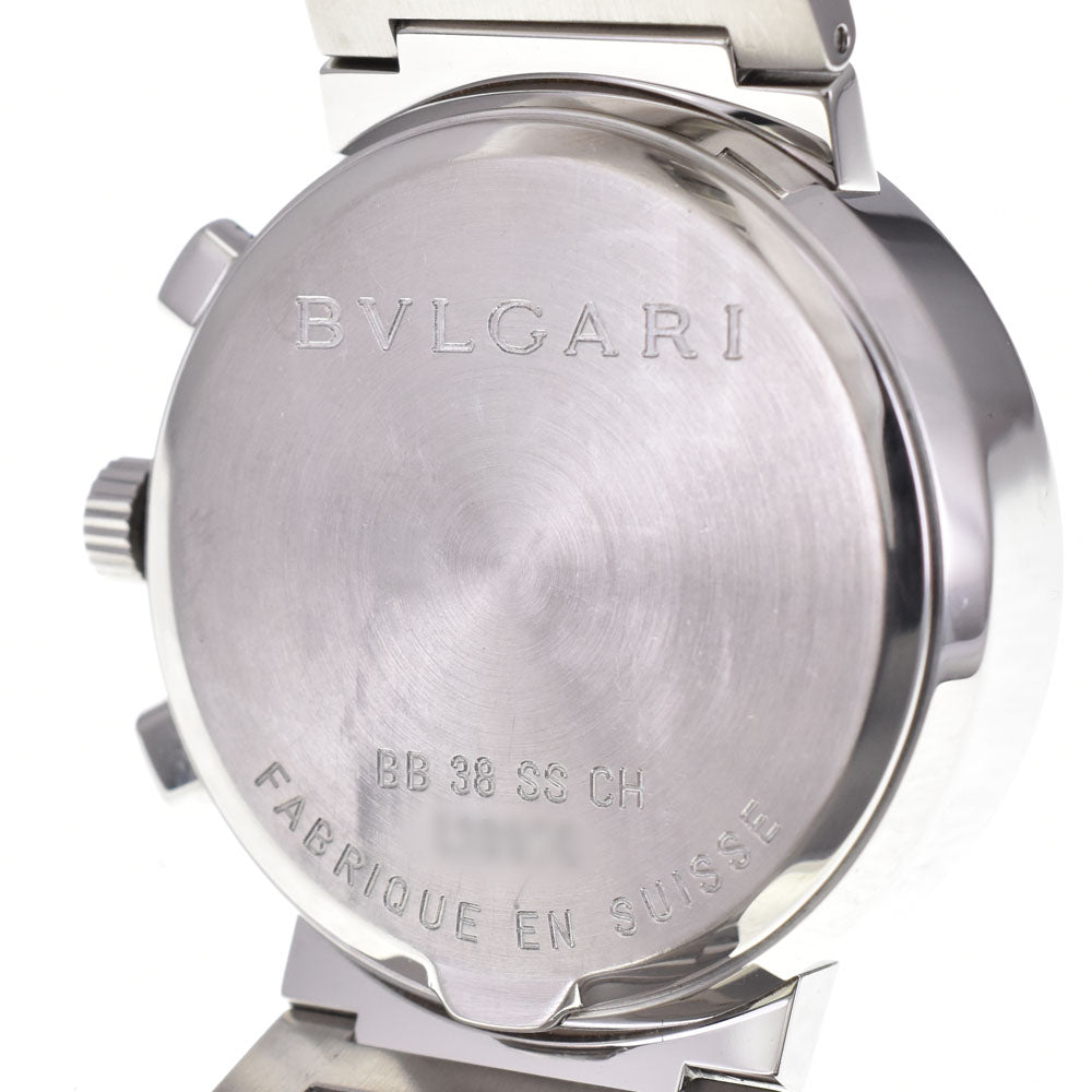BVLGARI Bvlgari Bvlgari BB38SSCH Chronograph Date black Dial Automatic Men's
 Watch A#144062