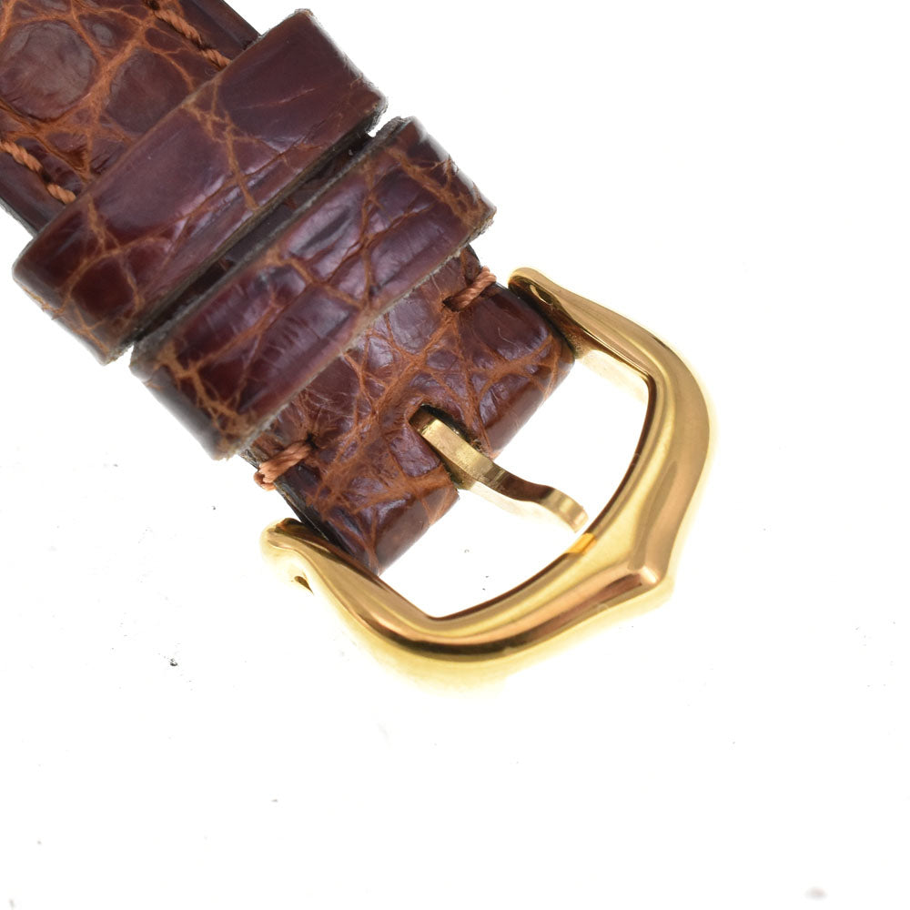 with paper CARTIER Must Vendome Vermeille 590004 SV925 (Gold Plated) / Leather Ivory Dial Quartz Ladies
 Watch A#144063