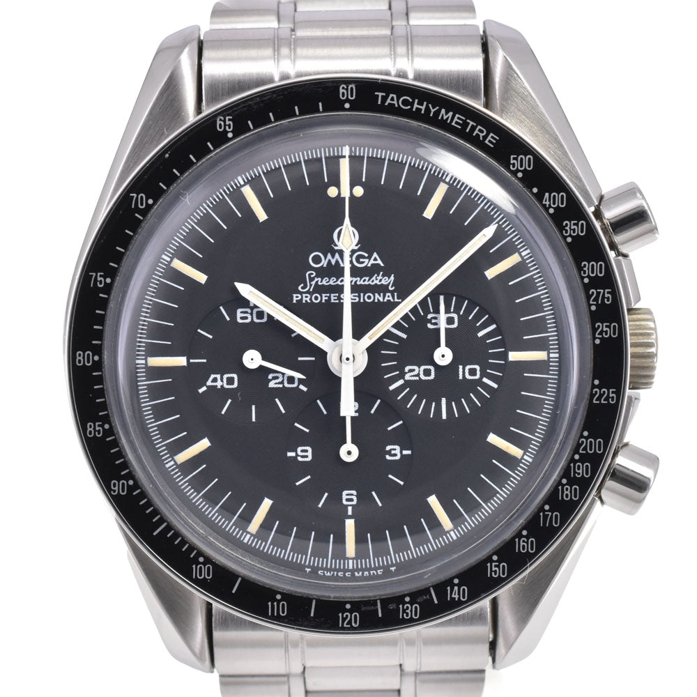 OMEGA Speedmaster Professional ST145.022 (falling r) black Dial Hand Winding Men's
 Watch C#144064