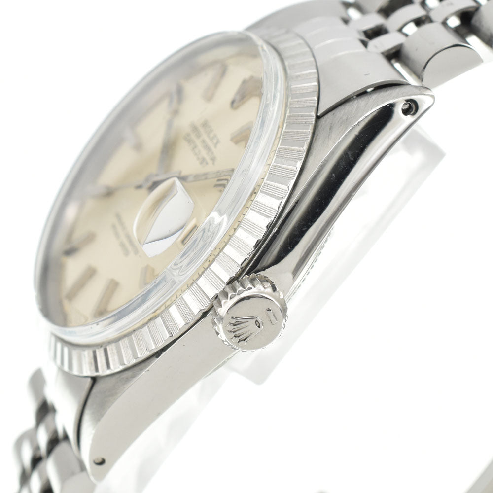 ROLEX Oyster Perpetual DATEJUST 1603 vintage Cal.1570 Silver Dial Automatic Men's
 Watch G#144066