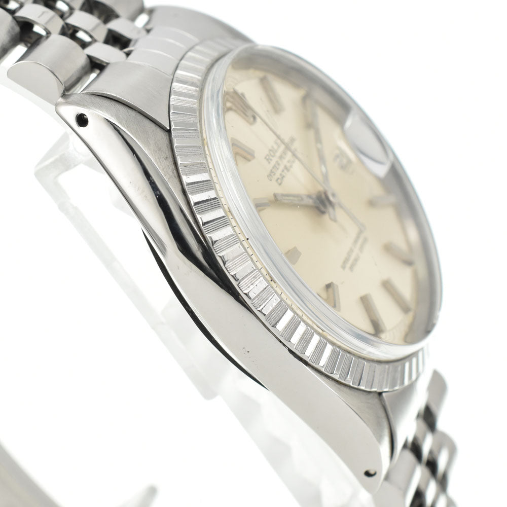 ROLEX Oyster Perpetual DATEJUST 1603 vintage Cal.1570 Silver Dial Automatic Men's
 Watch G#144066