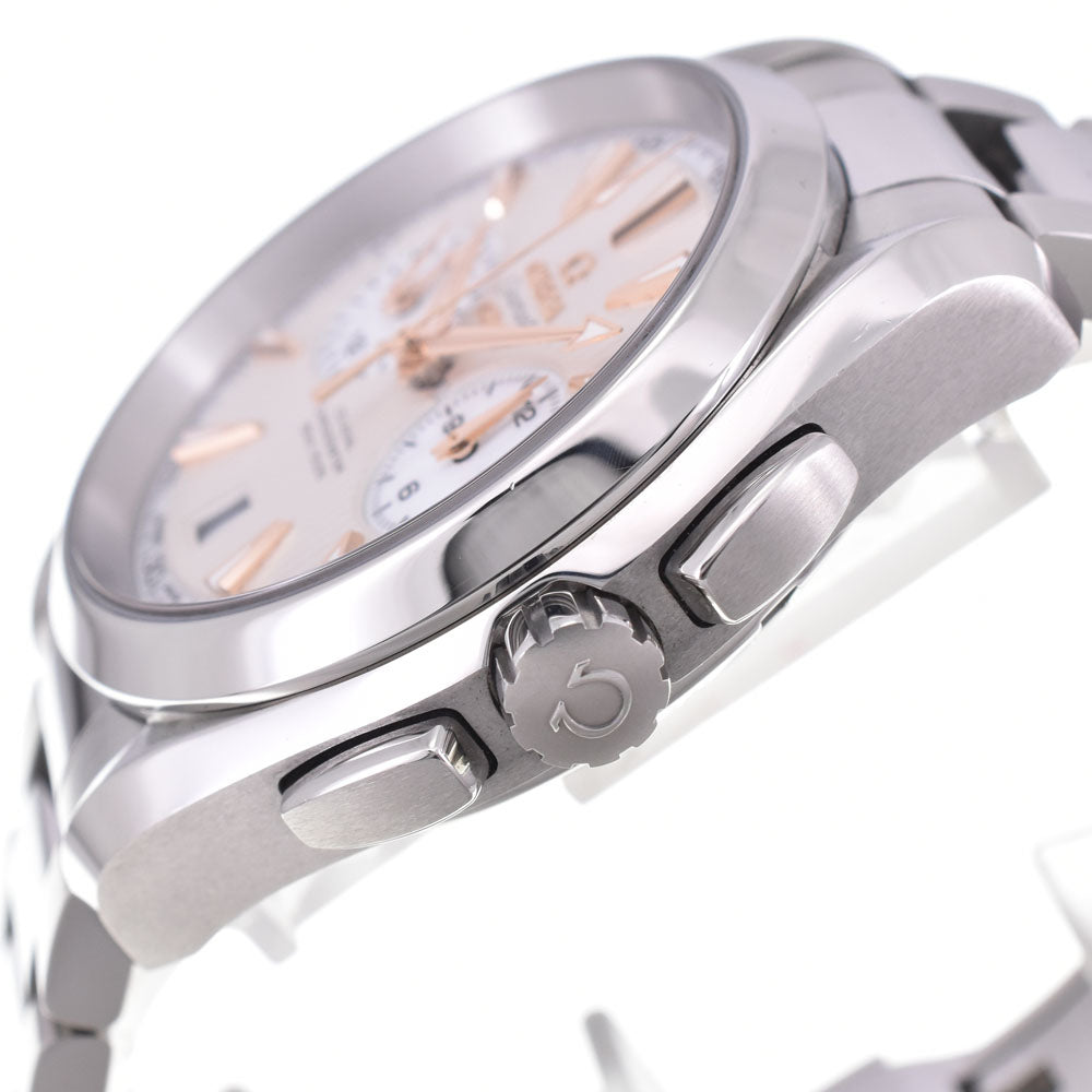 with paper OMEGA Seamaster Aqua Terra 231.10.43.52.02.001 GMT Chronograph Date Silver Dial Automatic Men's
 Watch C#144067