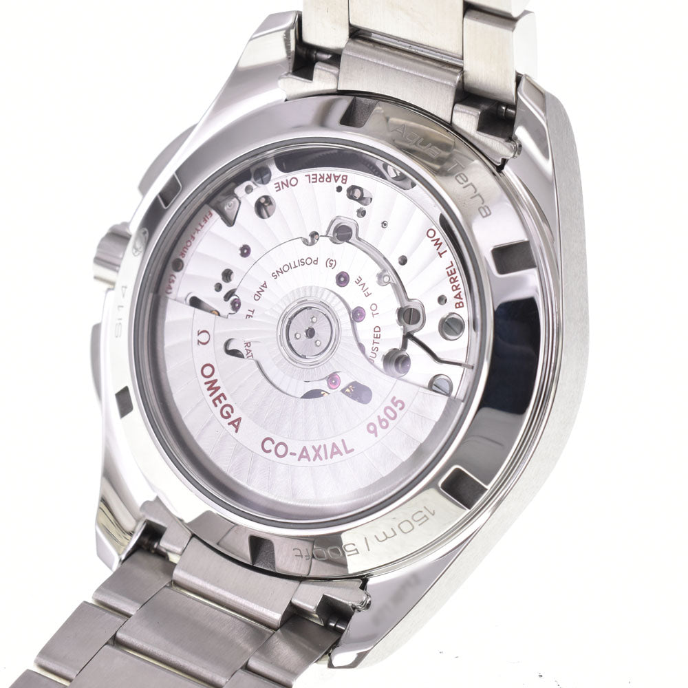 with paper OMEGA Seamaster Aqua Terra 231.10.43.52.02.001 GMT Chronograph Date Silver Dial Automatic Men's
 Watch C#144067