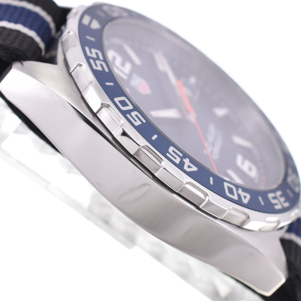 with paper TAG HEUER Formula 1 WAZ1010.FC8197 Date blue Dial Quartz Men's
 Watch D#144070