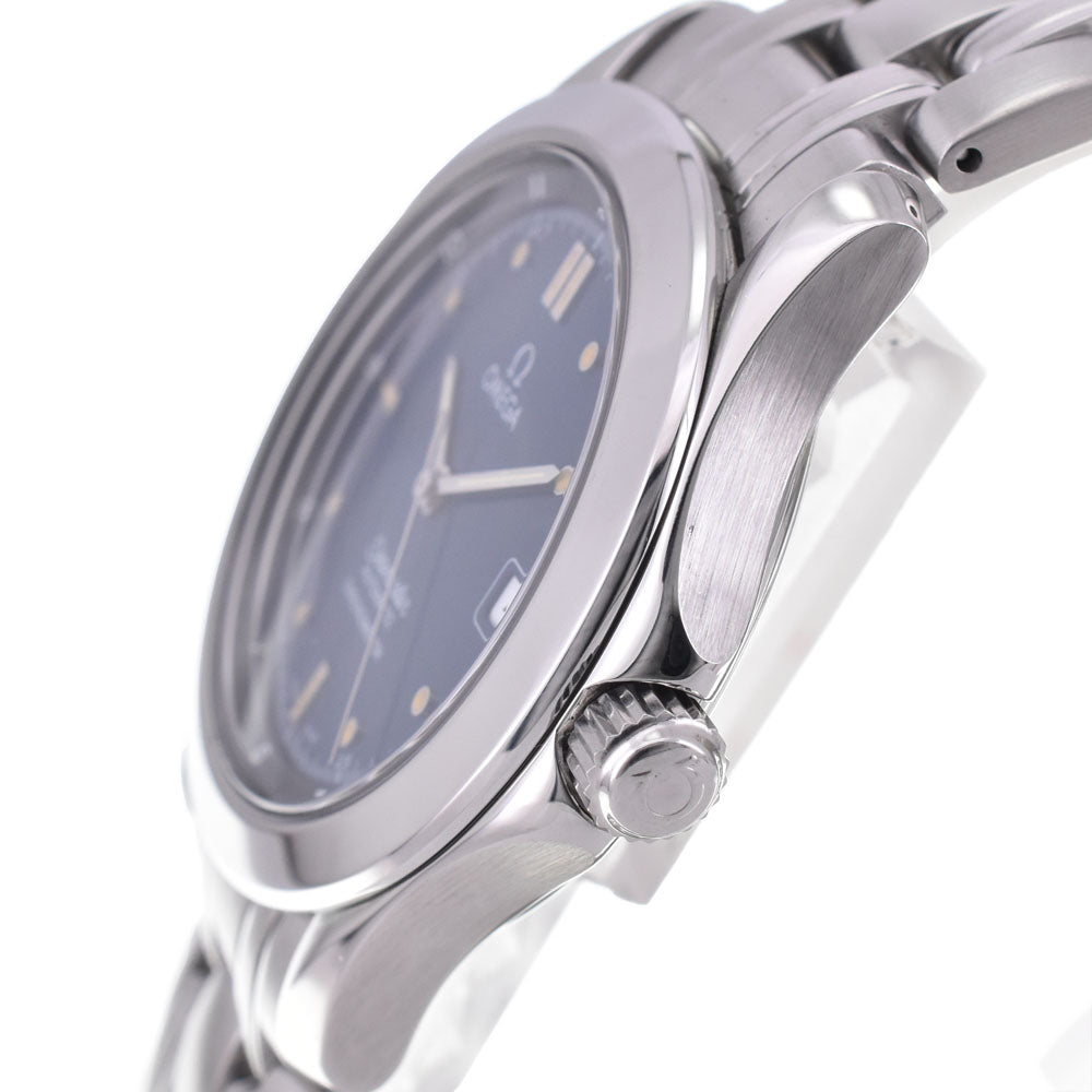 with paper OMEGA Seamaster 2501.80 Chronometer Date blue Dial Automatic Men's
 Watch C#144073