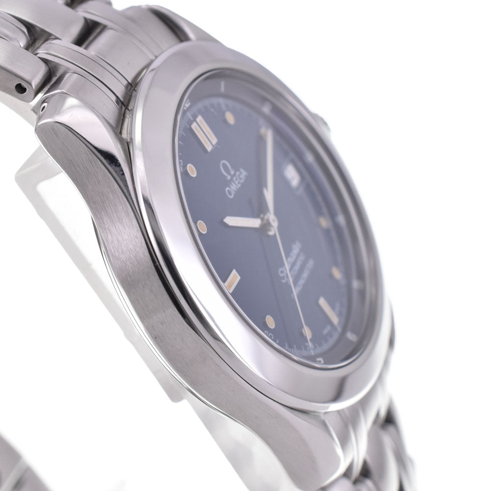 with paper OMEGA Seamaster 2501.80 Chronometer Date blue Dial Automatic Men's
 Watch C#144073