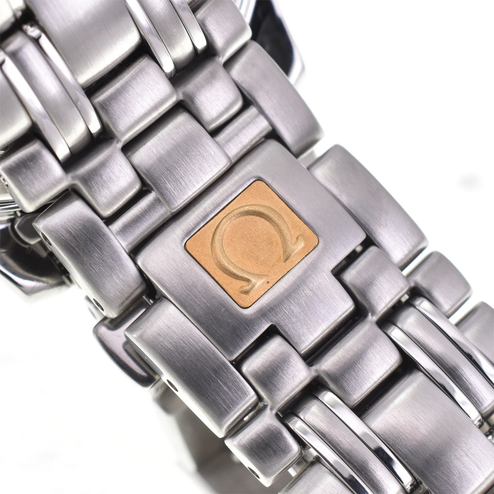 with paper OMEGA Seamaster 2501.80 Chronometer Date blue Dial Automatic Men's
 Watch C#144073