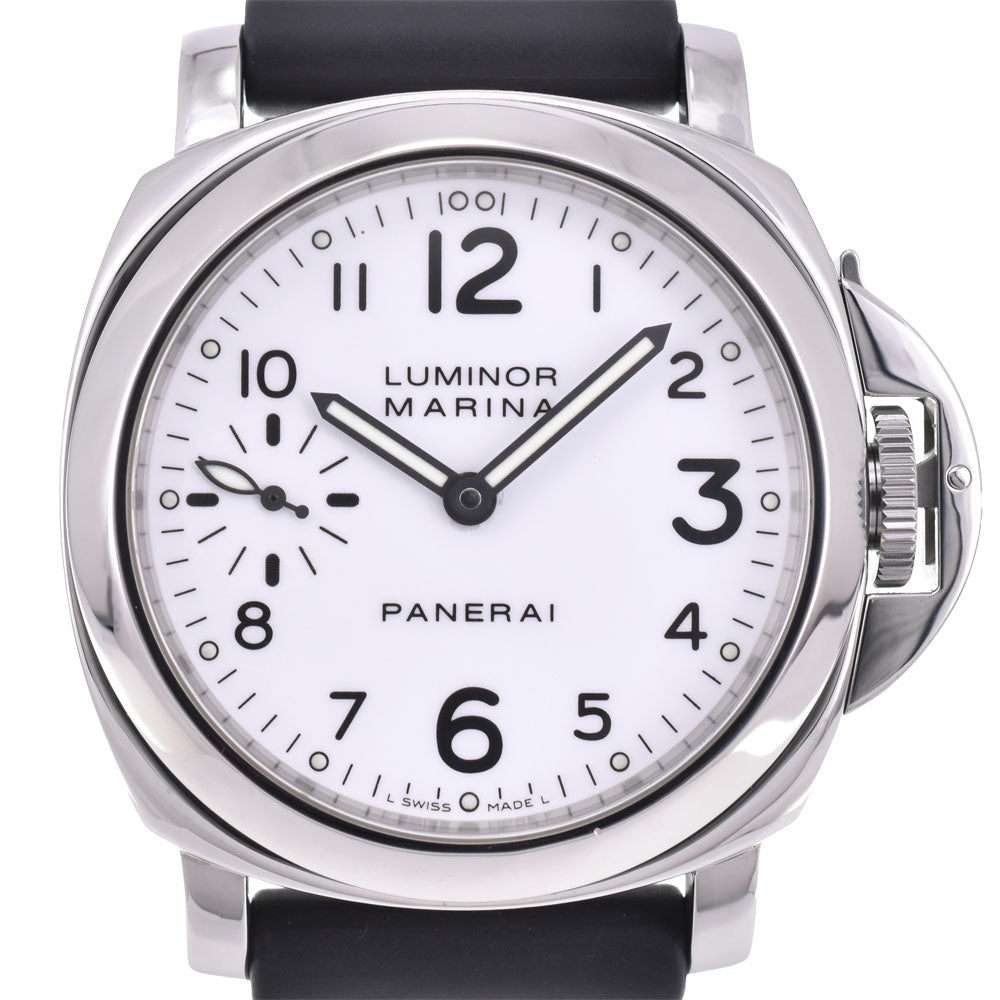 PANERAI Luminor Marina PAM00113 Small second white Dial Hand Winding Men's
 Watch B#144076