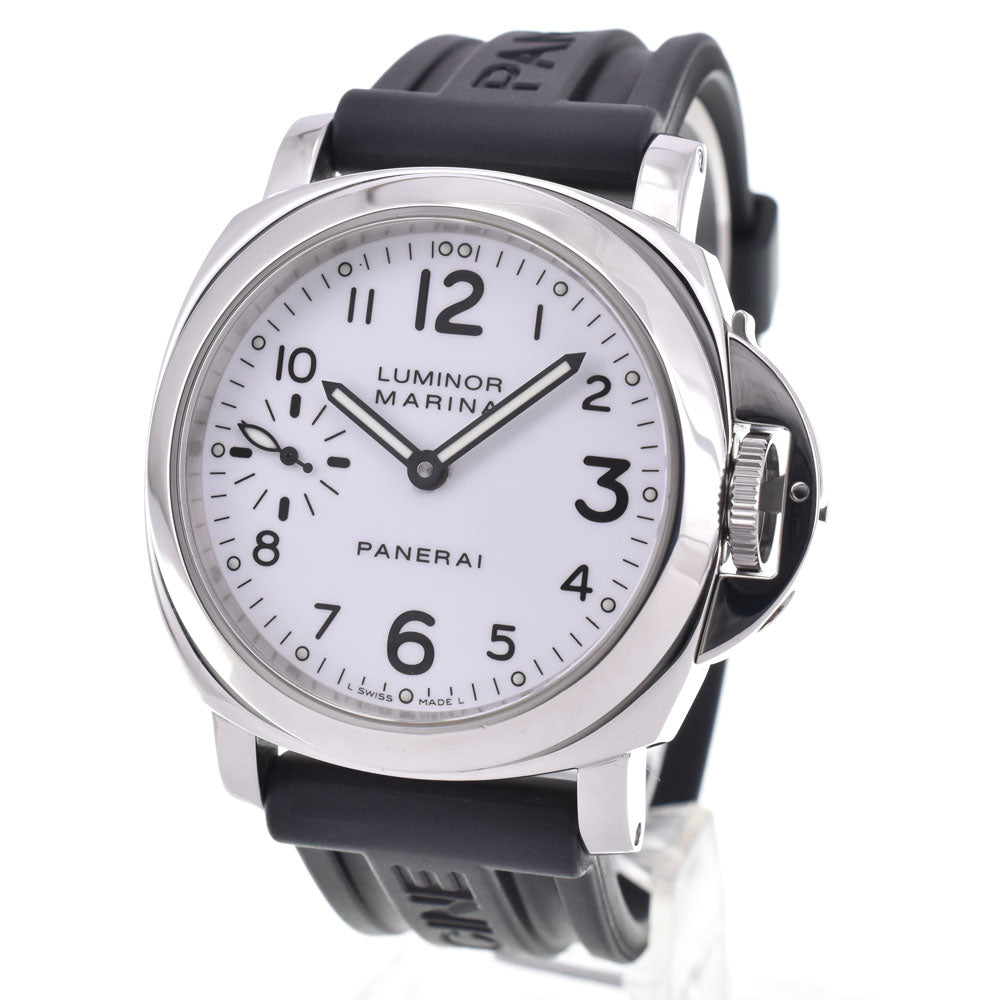PANERAI Luminor Marina PAM00113 Small second white Dial Hand Winding Men's
 Watch B#144076