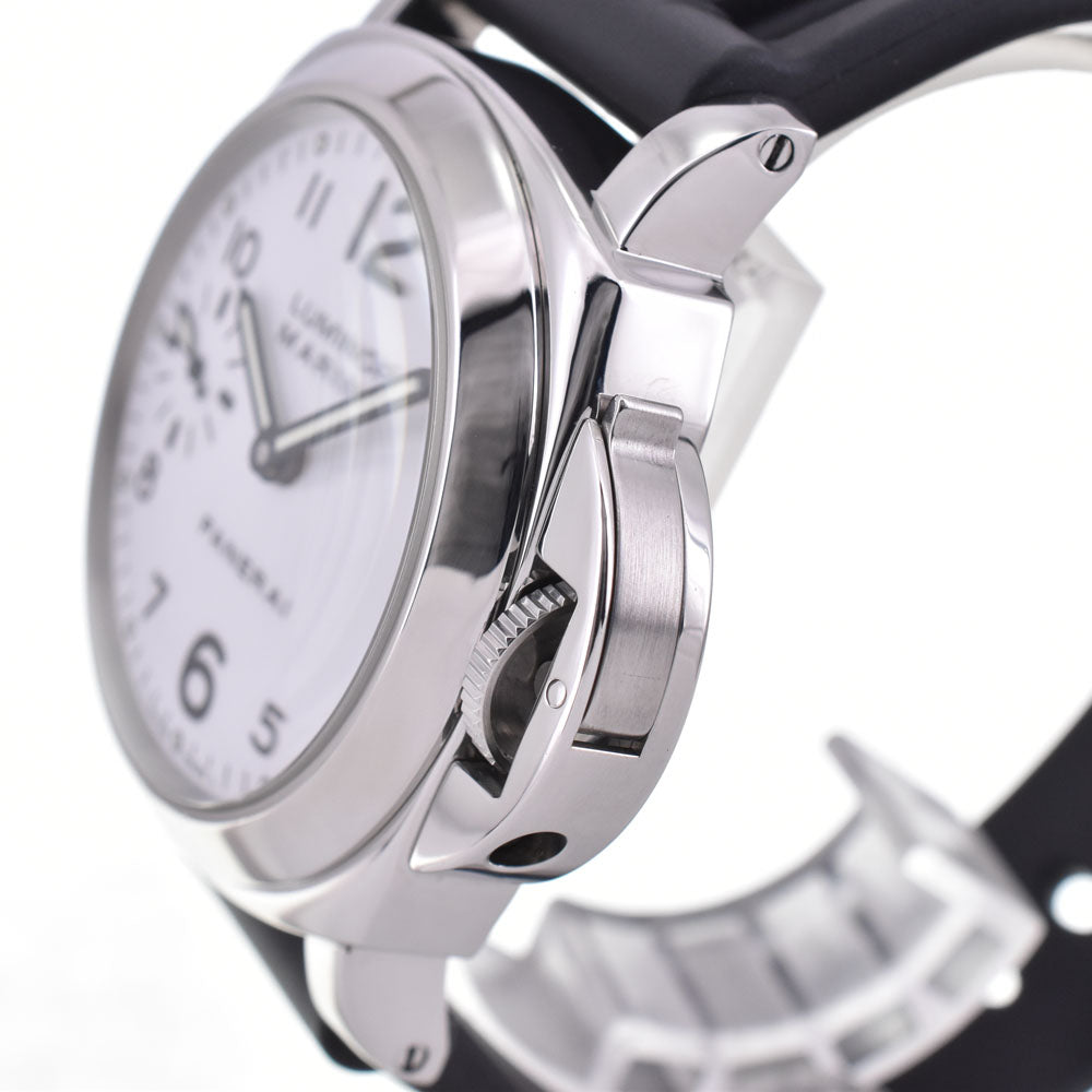 PANERAI Luminor Marina PAM00113 Small second white Dial Hand Winding Men's
 Watch B#144076
