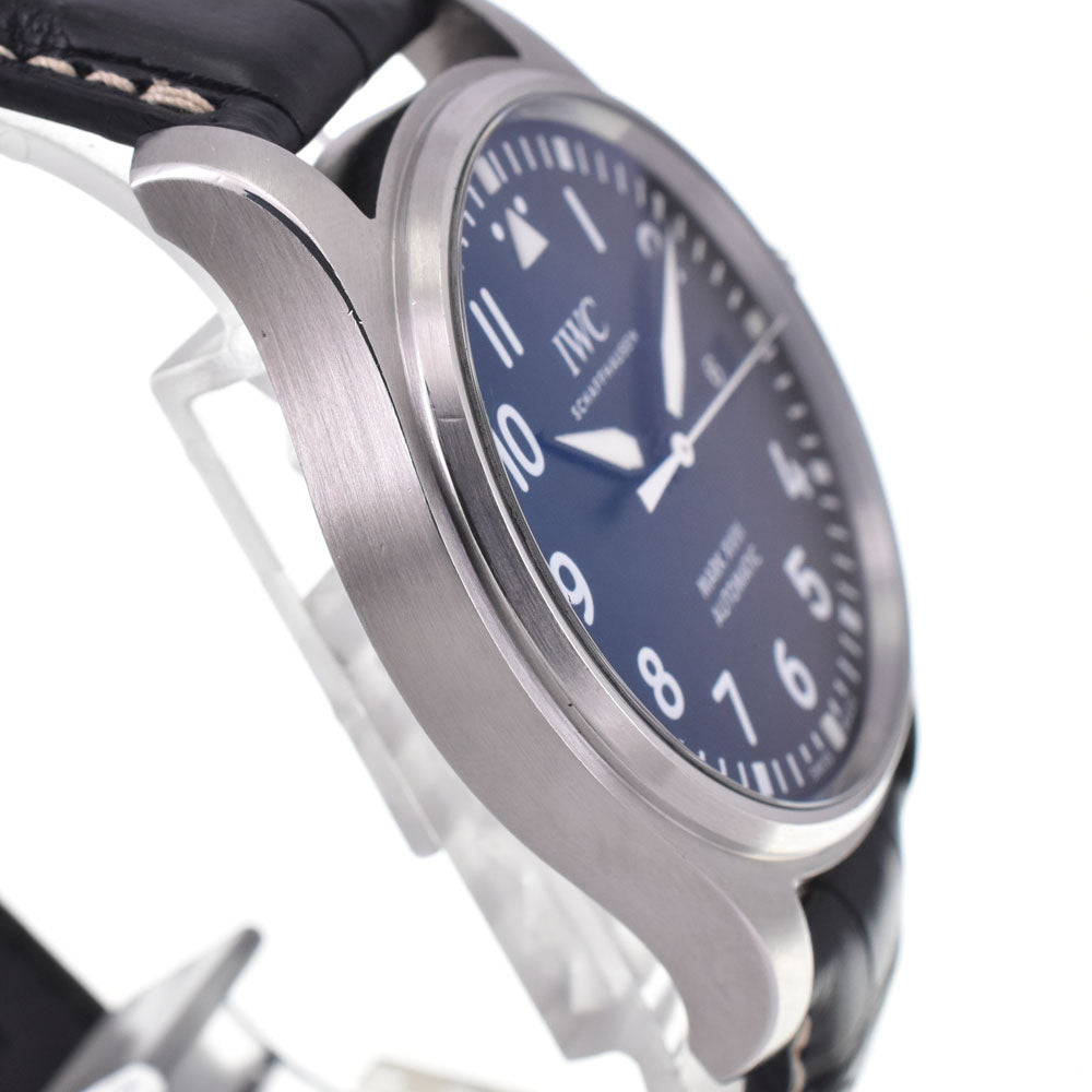 with paper IWC SCHAFFHAUSEN Pilot watch mark XVIII IW327001 Date black Dial Automatic Men's
 Watch E#144077