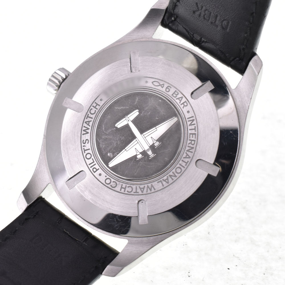 with paper IWC SCHAFFHAUSEN Pilot watch mark XVIII IW327001 Date black Dial Automatic Men's
 Watch E#144077