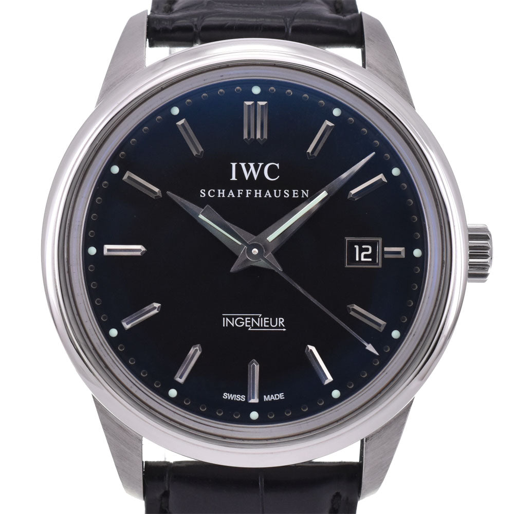 IWC SCHAFFHAUSEN India IW323301 Date black Dial Automatic Men's
 Watch B#144080