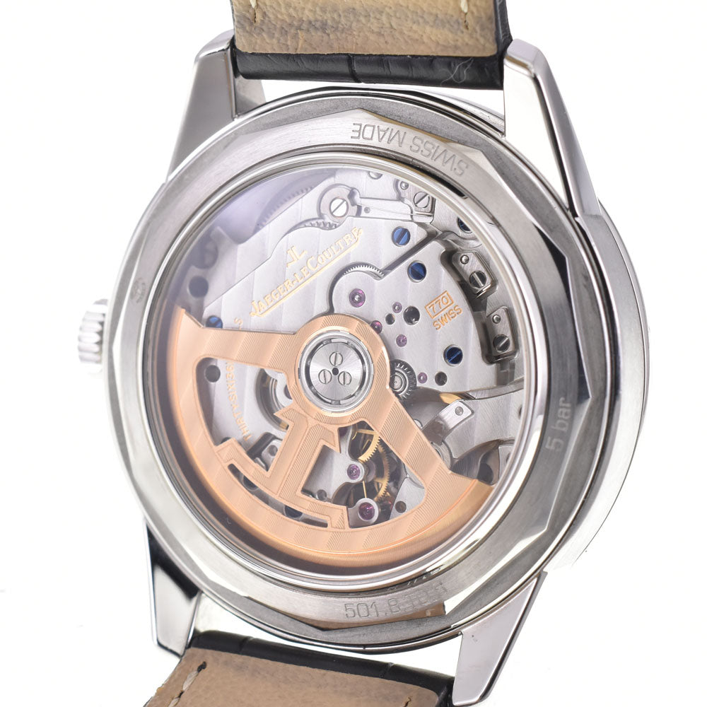 with paper JAEGER-LECOULTRE Geophysical True Seconds Q8018420 Date Silver Dial Automatic Men's
 Watch B#144082