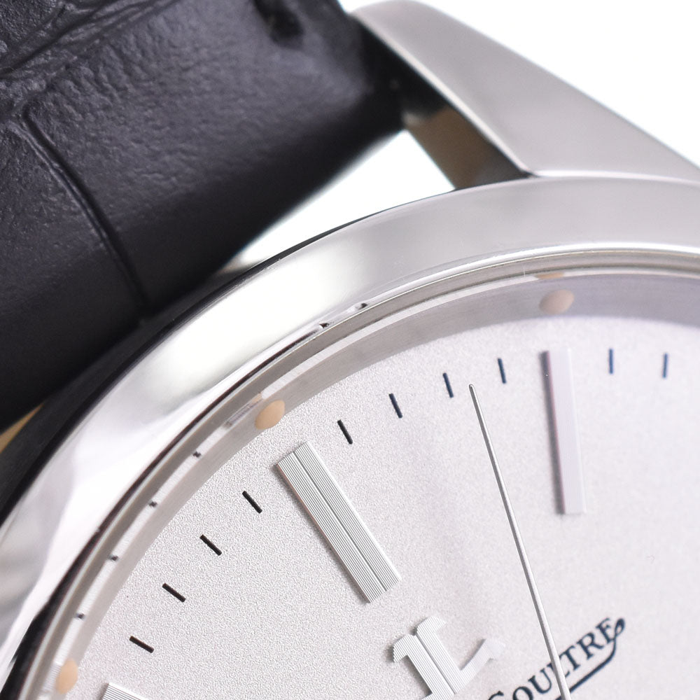 with paper JAEGER-LECOULTRE Geophysical True Seconds Q8018420 Date Silver Dial Automatic Men's
 Watch B#144082