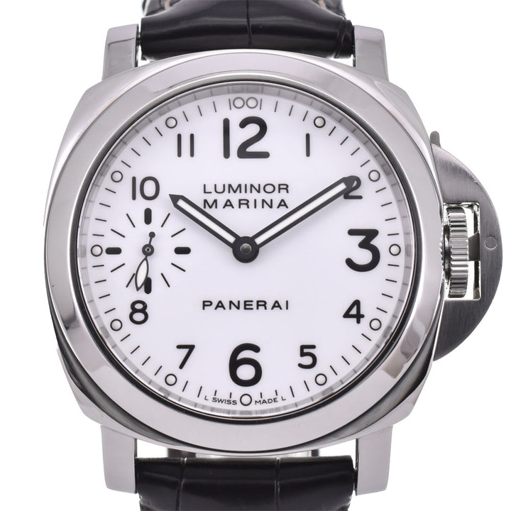 PANERAI Luminor Marina PAM00113 Small second white Dial Hand Winding Men's
 Watch B#144083