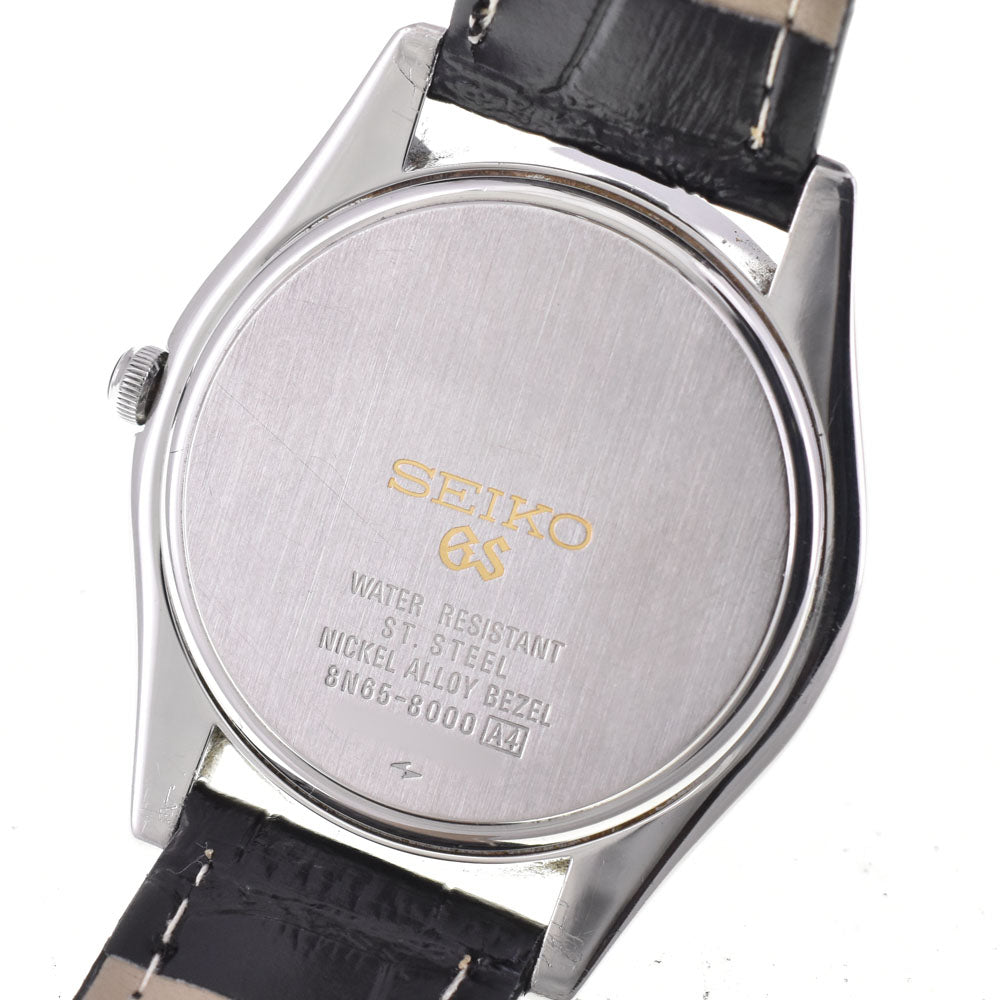 SEIKO Grand Seiko 8N65-8000 Date Silver Dial Quartz Men's
 Watch C#144087