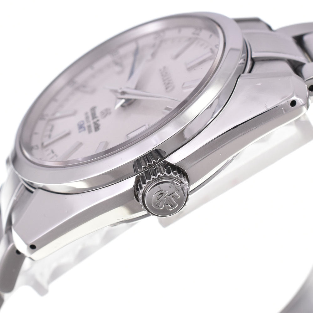 with paper SEIKO Grand Seiko SBGJ001/9S86-00A0 Mechanical Hi-Beat 36000 GMT Silver Dial Automatic Men's
 Watch B#144088