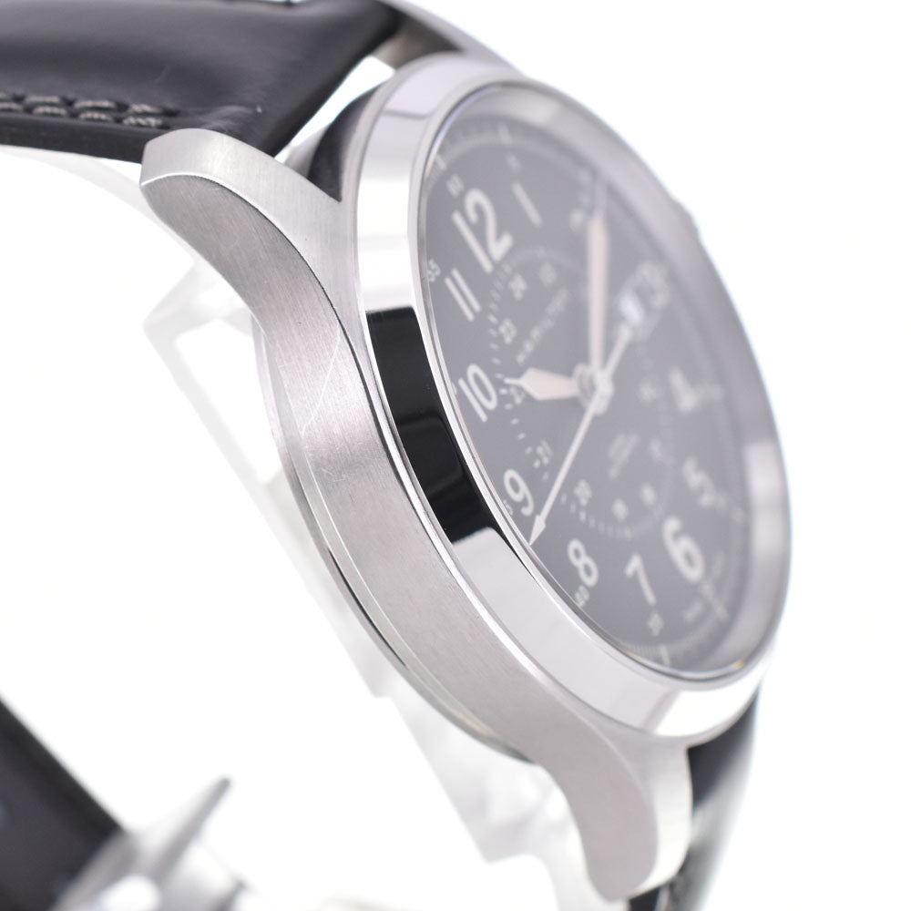 HAMILTON Khaki field H705950 see-through back black Dial Automatic Men's
 Watch C#144093