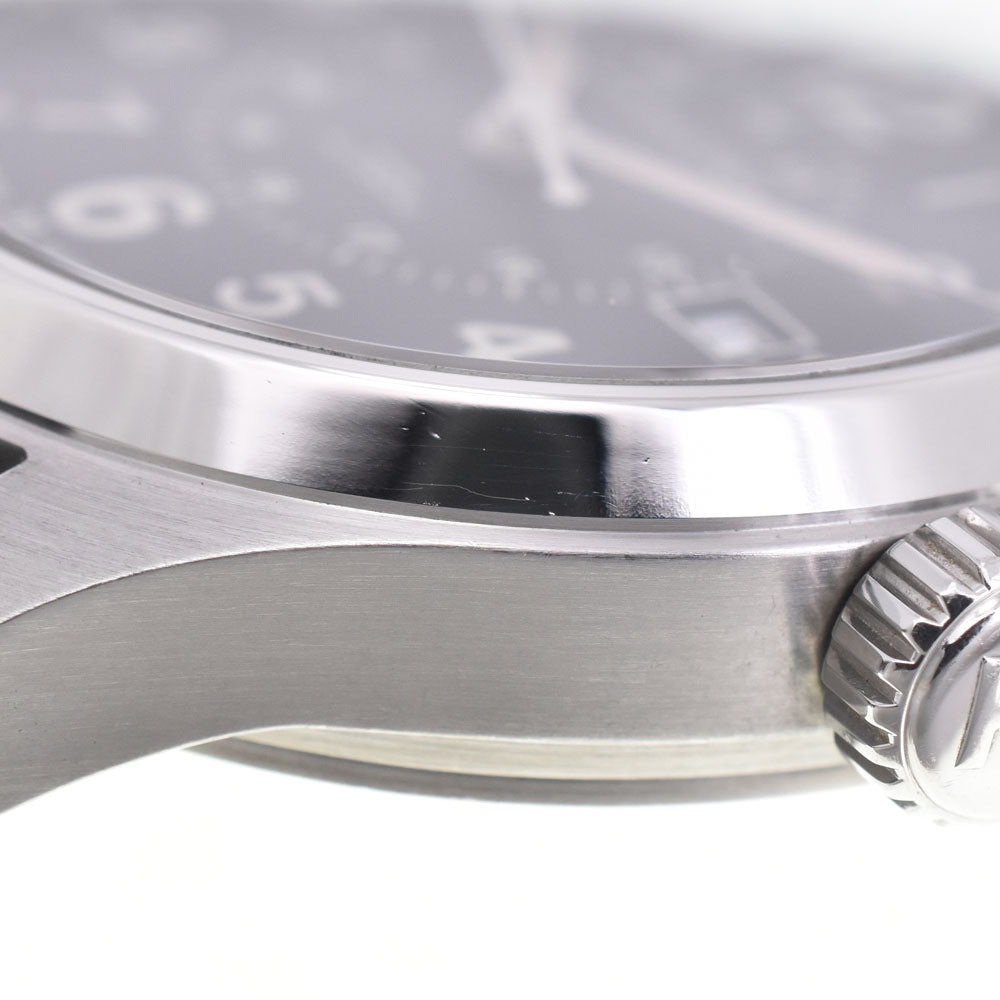 HAMILTON Khaki field H705950 see-through back black Dial Automatic Men's
 Watch C#144093