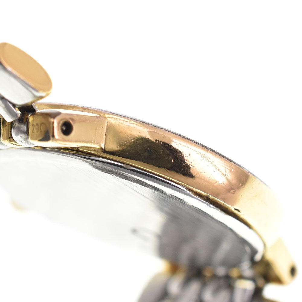 OMEGA De Ville Stainless Steel/Gold Plated gold Dial Quartz Ladies
 Watch B#144098