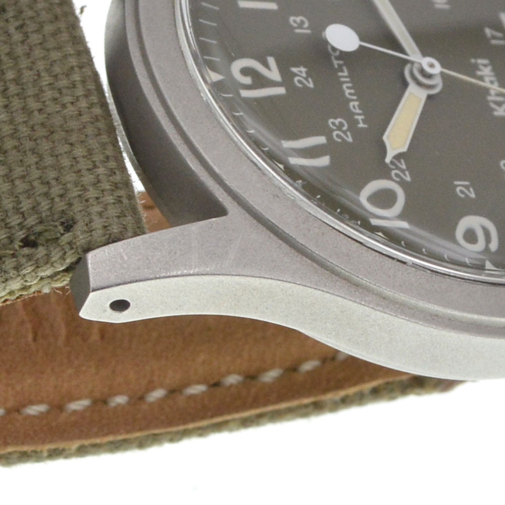 with paper HAMILTON khaki 9415A khaki Dial Hand Winding Boy's
 Watch I#144102