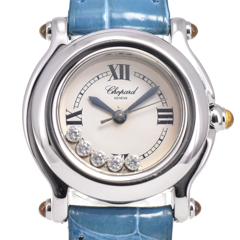 Chopard Happy sports 27/8245-30 5P diamond Ivory Dial Quartz Ladies
 Watch B#144103