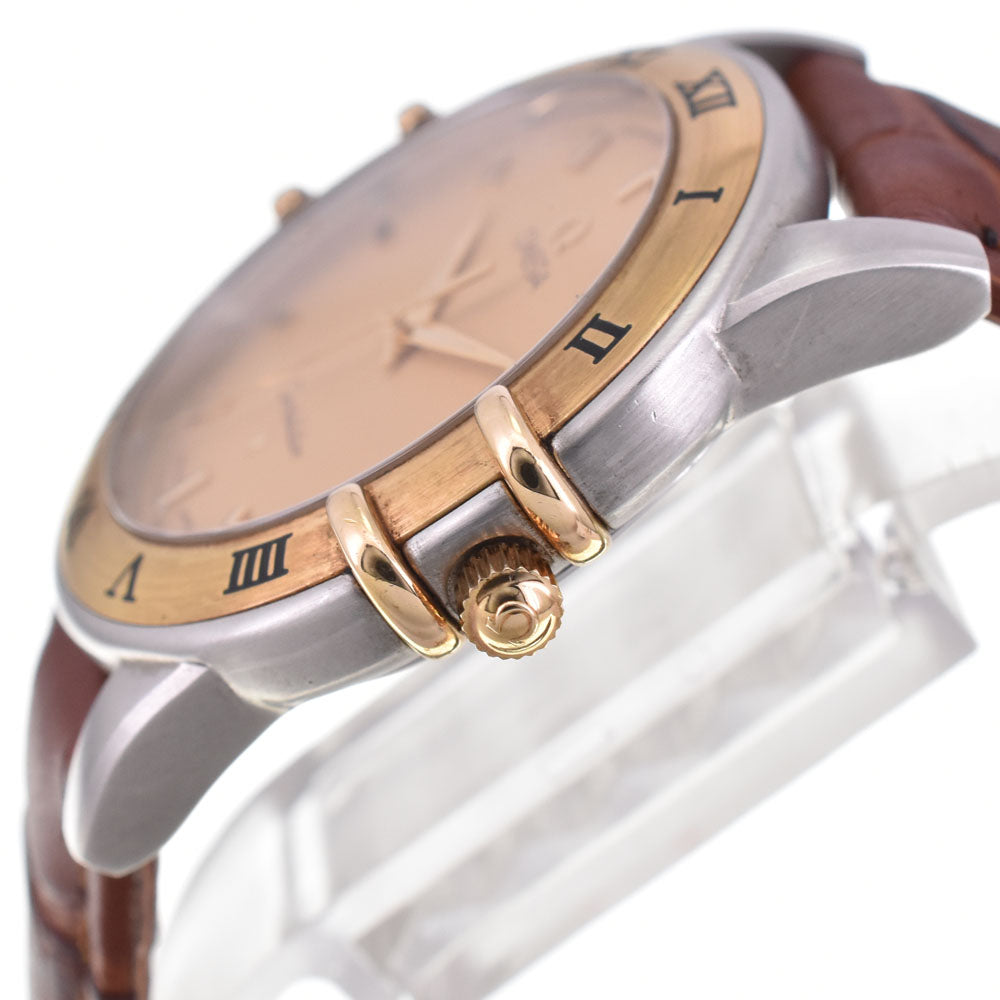 OMEGA Constellation YG Bezel Date gold Dial Quartz Men's
 Watch B#144106