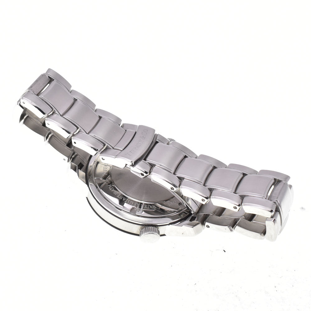 with paper TIFFANY&Co. Mark T-57 17840894 Chronograph Date Silver / Gray Dial Quartz Men's
 Watch B#144107