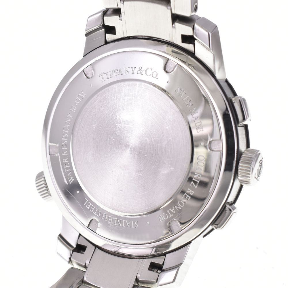 with paper TIFFANY&Co. Mark T-57 17840894 Chronograph Date Silver / Gray Dial Quartz Men's
 Watch B#144107