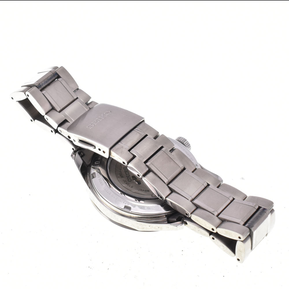 with paper SEIKO Presage SARX077 Date see-through back blue Dial Automatic Men's
 Watch B#144108