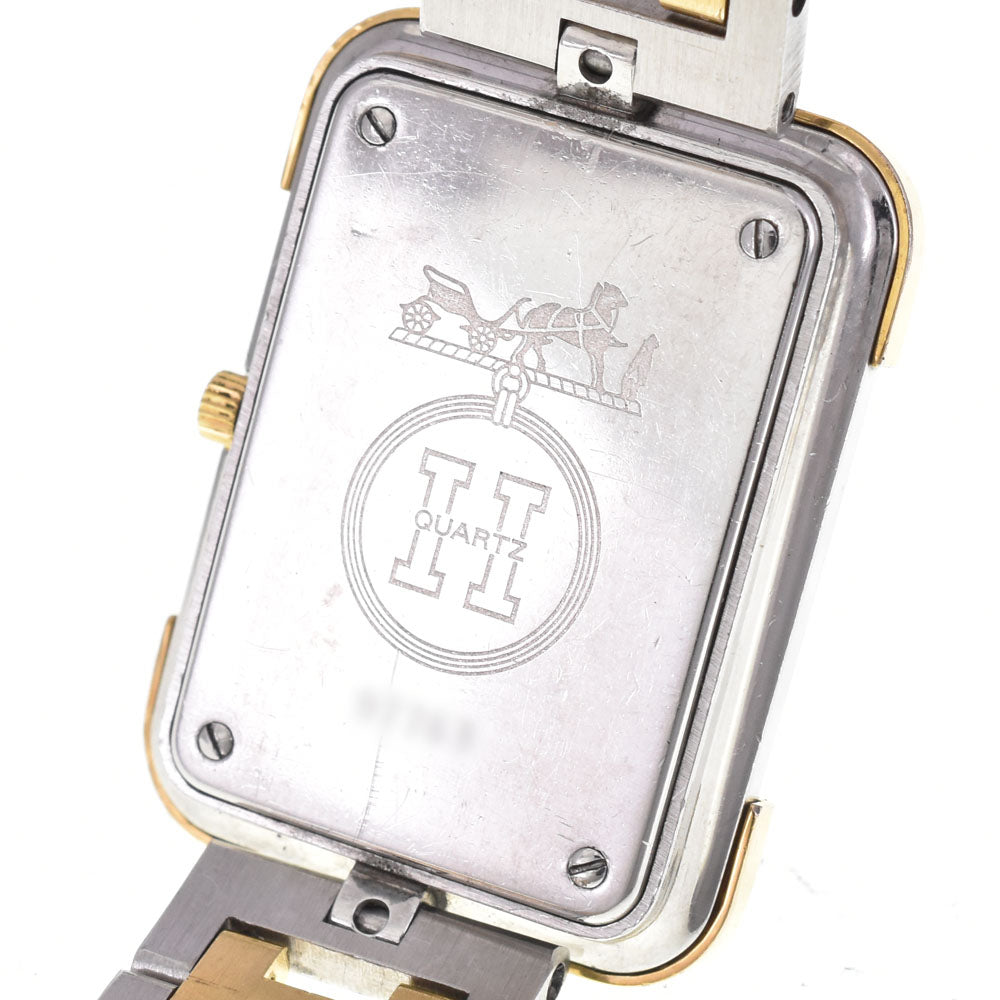 HERMES Clojure Stainless Steel/Gold Plated gold Dial Quartz Ladies
 Watch E#144111