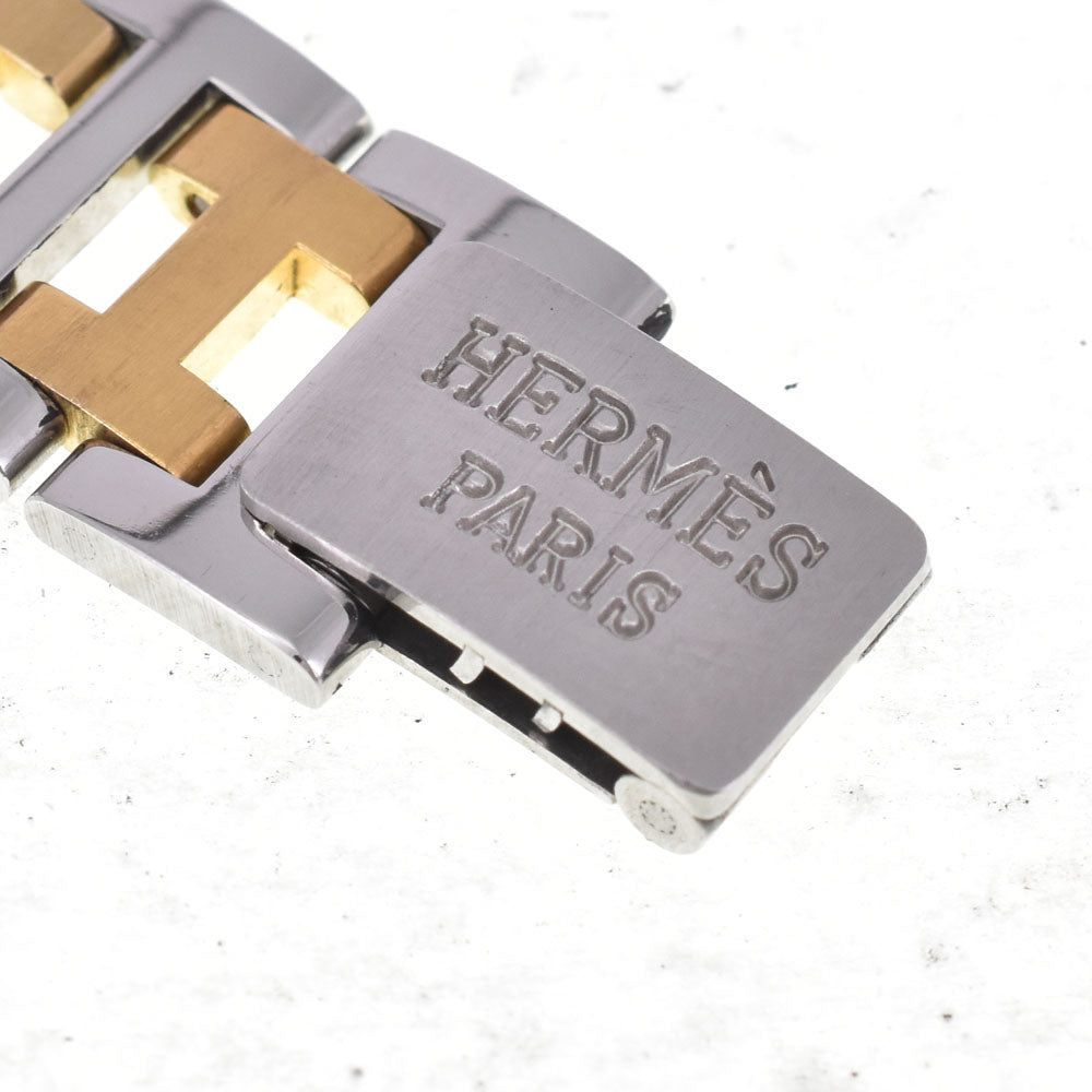 HERMES Clojure Stainless Steel/Gold Plated gold Dial Quartz Ladies
 Watch E#144111