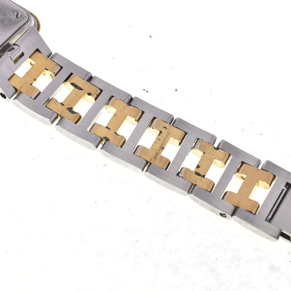 HERMES Clojure Stainless Steel/Gold Plated gold Dial Quartz Ladies
 Watch E#144111