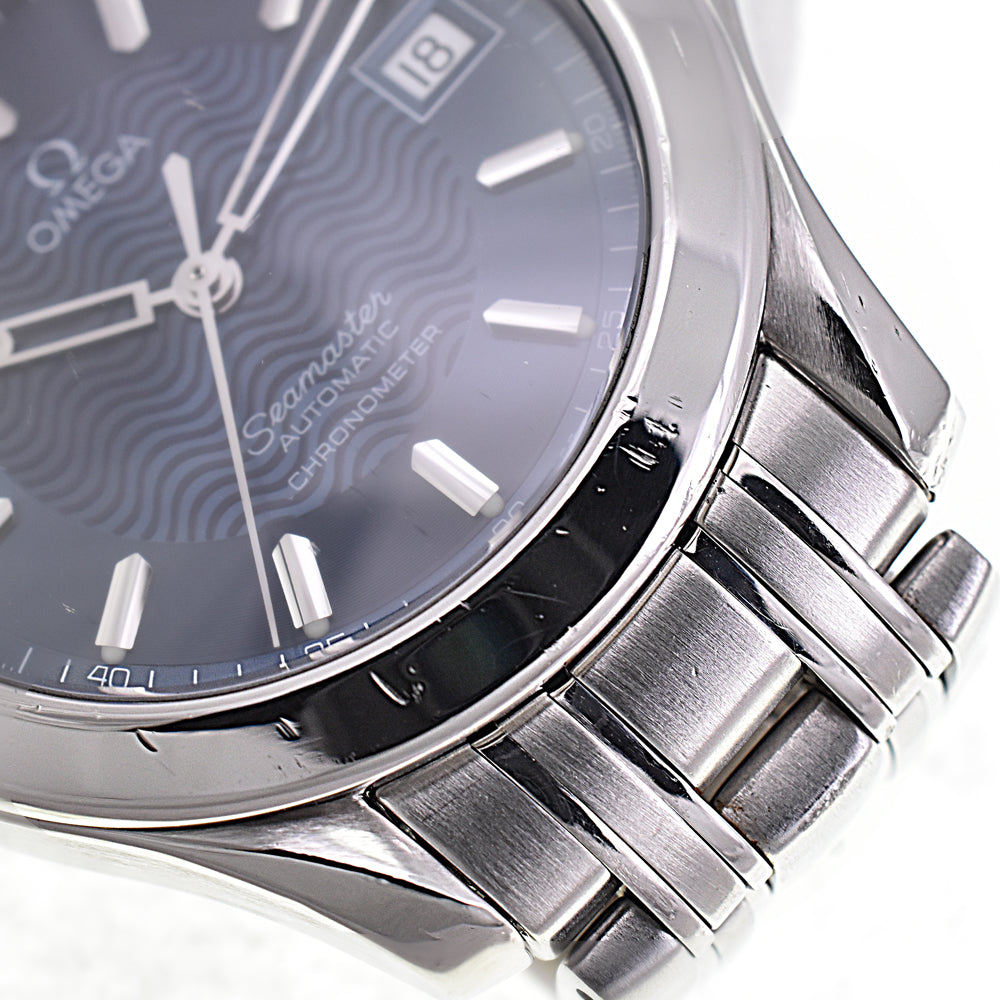 OMEGA Seamaster 2501.81 Date chronometer blue Dial Automatic Men's
 Watch C#144116