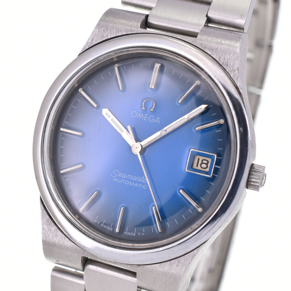 OMEGA Seamaster 166.0174 vintage Date Cal.1012 Blue gradation Dial Automatic Men's
 Watch C#144130