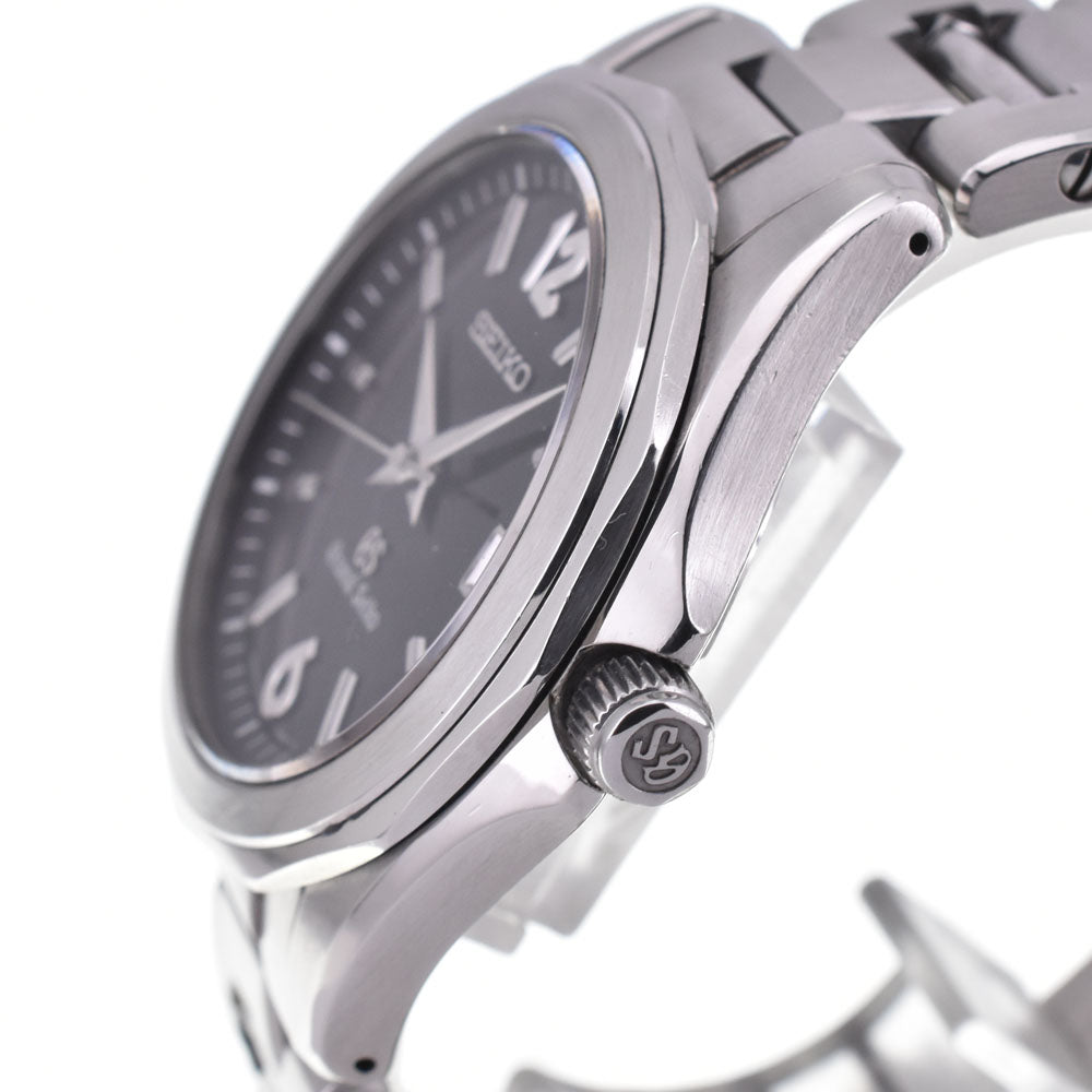 SEIKO Grand Seiko SBGX035/9F62-0A60 Date black Dial Quartz Men's
 Watch G#144133