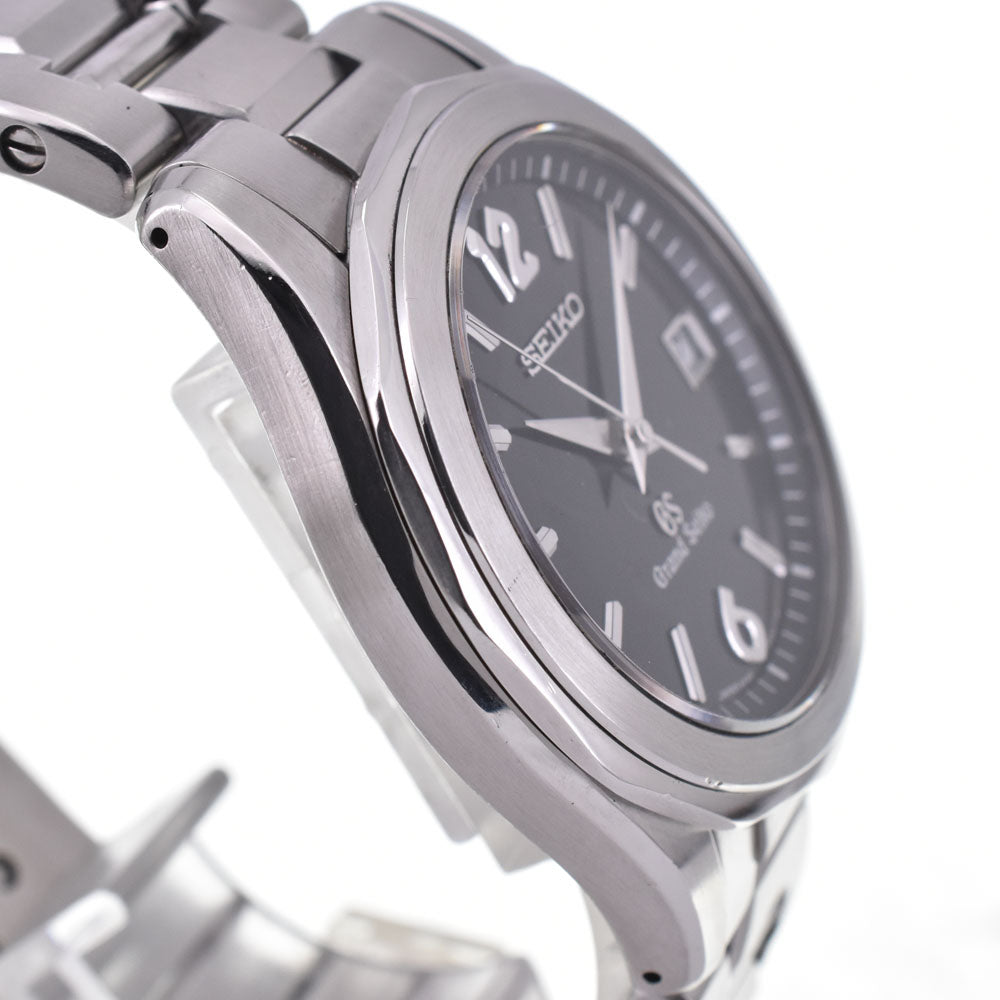 SEIKO Grand Seiko SBGX035/9F62-0A60 Date black Dial Quartz Men's
 Watch G#144133