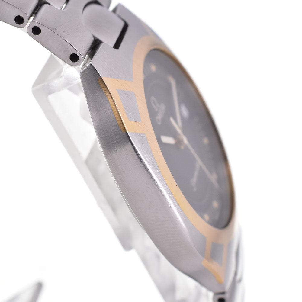 OMEGA Seamaster Polaris vintage Stainless Steel/K18 Date gray Dial Quartz Men's
 Watch B#144137