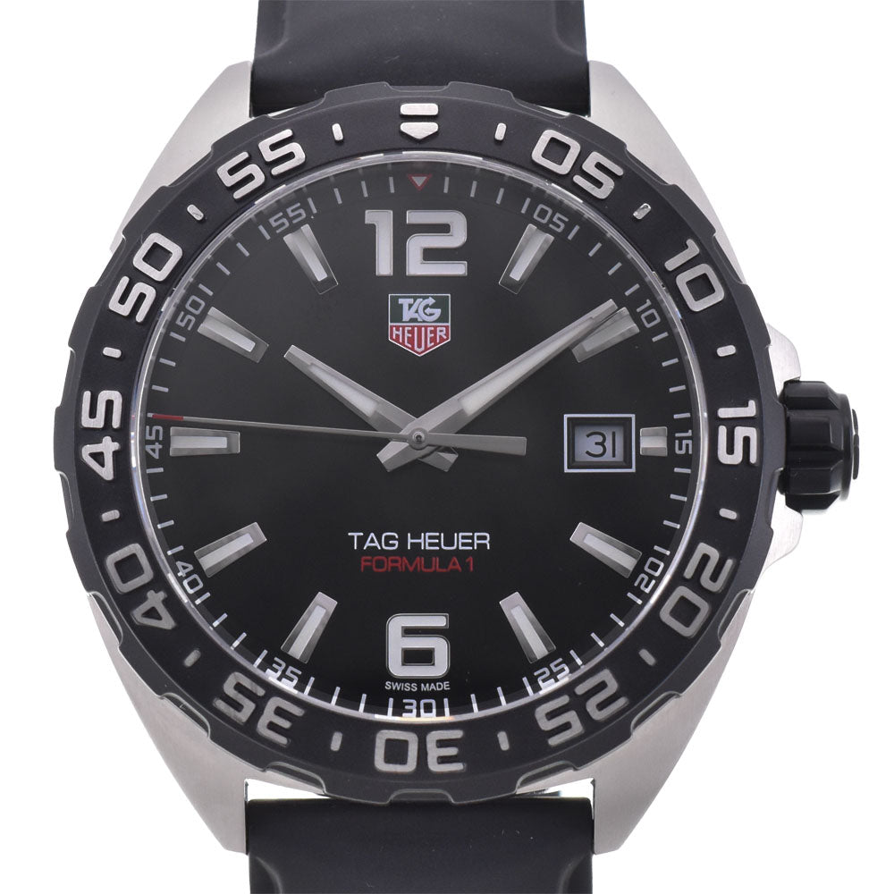 with paper TAG HEUER Formula 1 WAZ1110.FT8023 Date black Dial Quartz Men's
 Watch B#144141