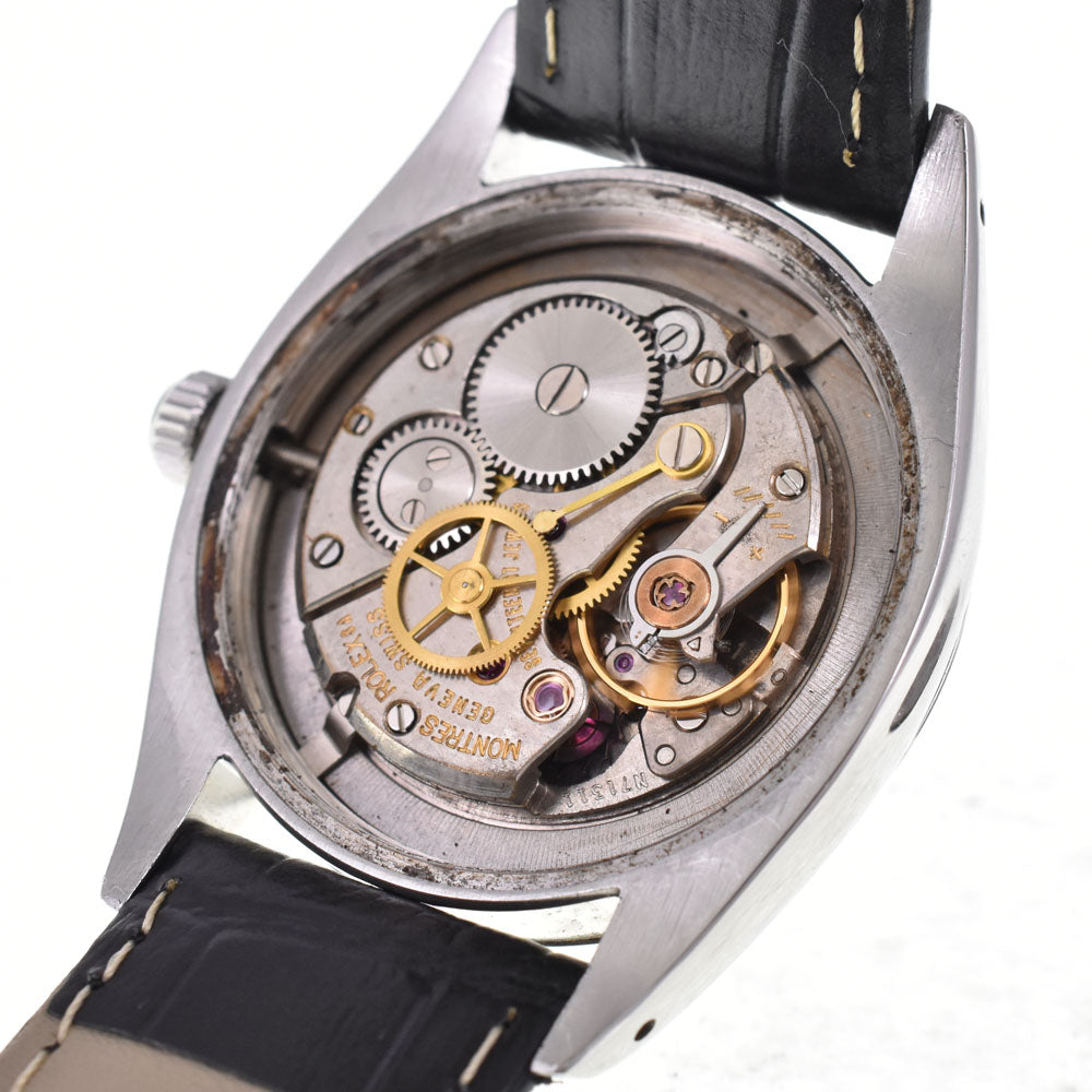 ROLEX Oyster Date Precision 6494 vintage Cal.1210 Silver Dial Hand Winding Men's
 Watch B#144143