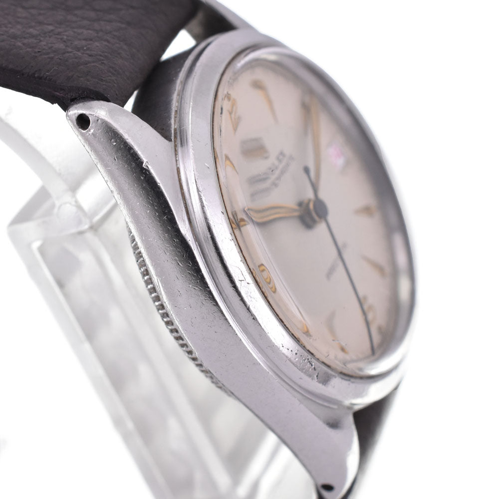 ROLEX Oyster Date 6066 vintage Cal.740 Ivory Dial Hand Winding Men's
 Watch G#144144